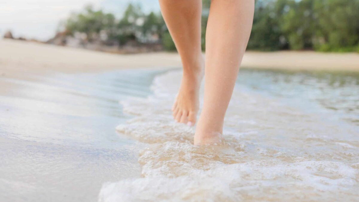 Walking on the Beach