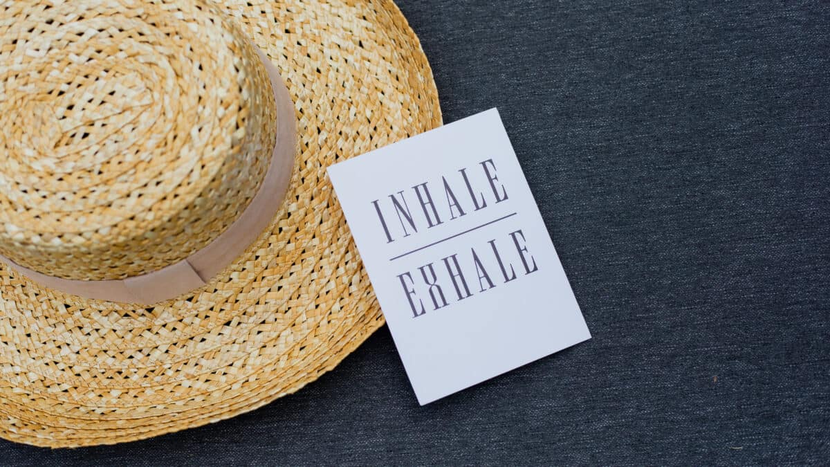 Inhale-exhale, overcoming negative feelings, empowering midlife women